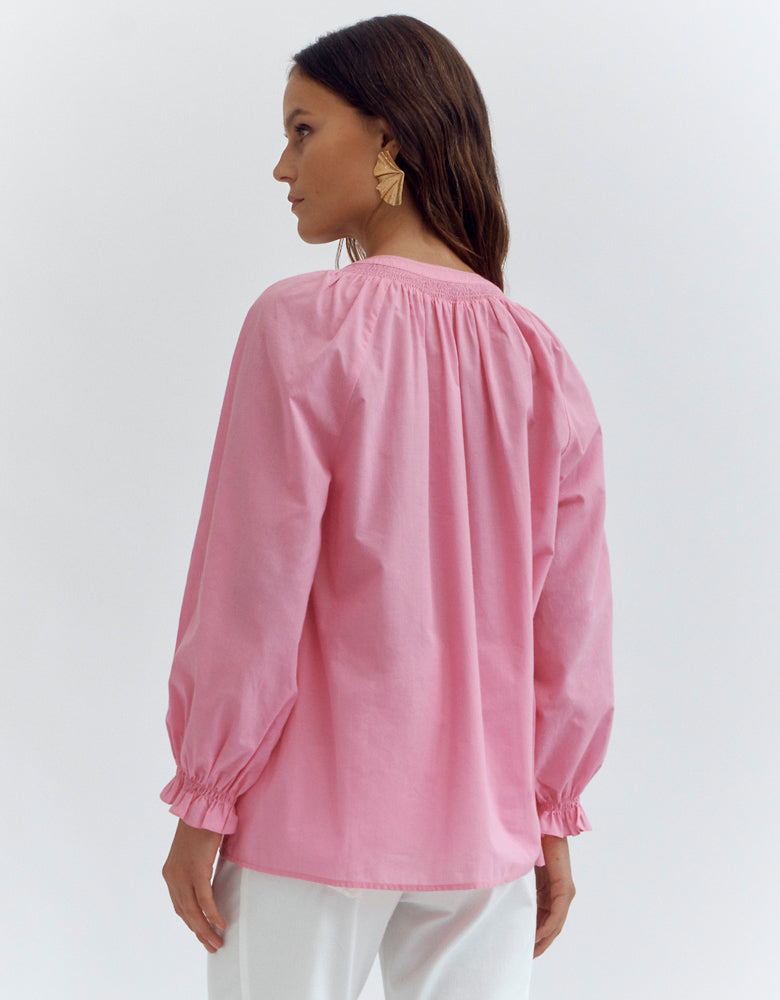 Blouse smockée CASUAL/87082/392