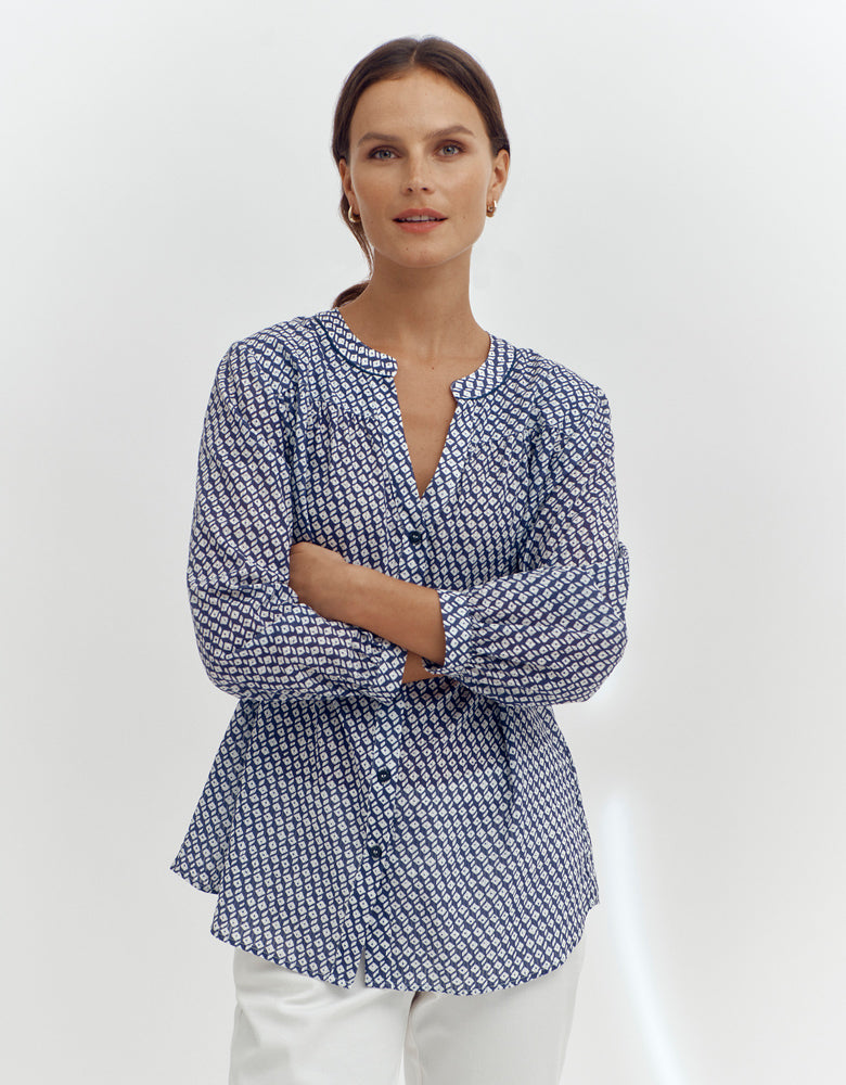 Blouse imprimée CHIVALI/87055/635