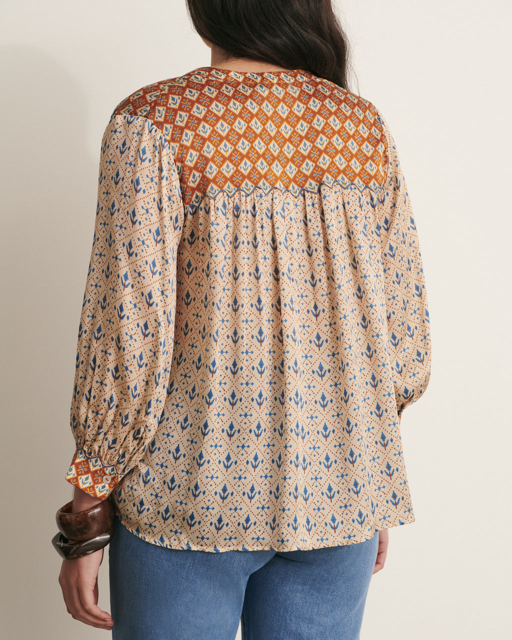 Blouse imprimée COLORATION/11203/012