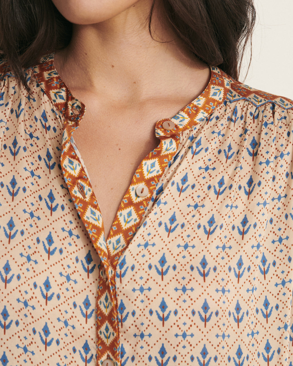 Blouse imprimée COLORATION/11203/012