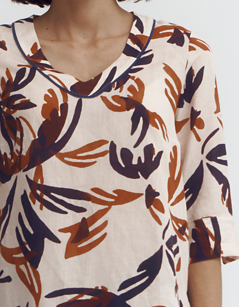 Blouse imprimée COQUELICOT/87131/522
