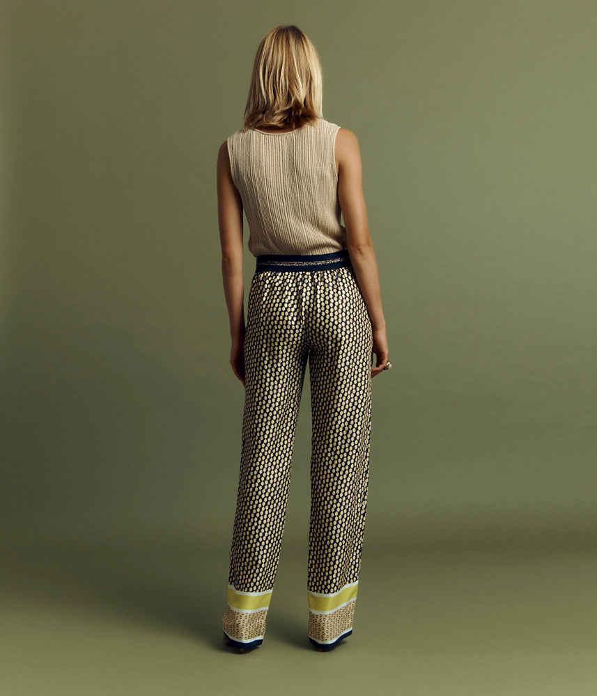 Pantalon fluide imprimé PALOMA/85012/531