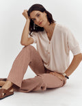 Pantalon maille PETULA/87031/570
