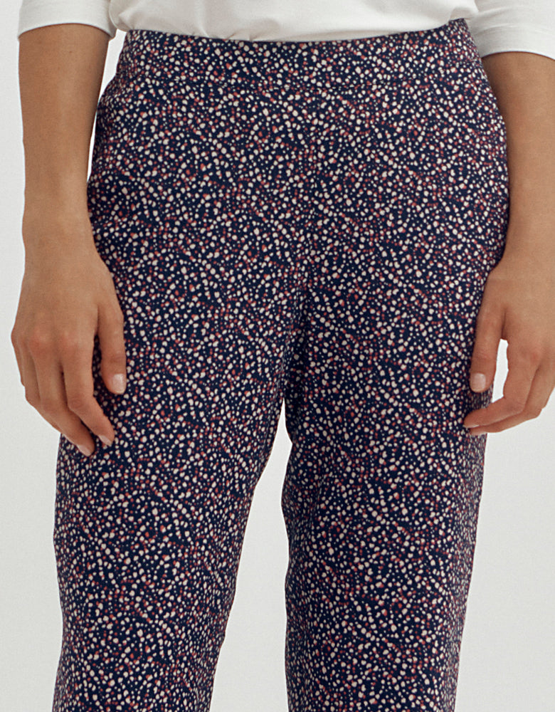 Pantalon imprimé PISTACHE/87168/635