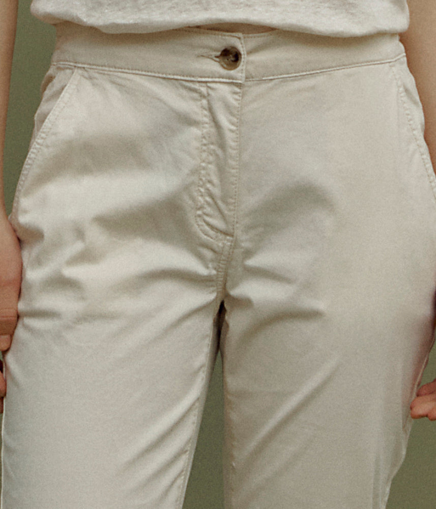 Pantalon 7/8ème en coton stretch PUJAS/85211/007